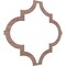 Ekena Millwork 66 56W x 66 56H x 14T Large Marrakesh Decorative Fretwork Wood Ceiling Panels, Walnut CELW67X67X0250MRKWA - alternate 2